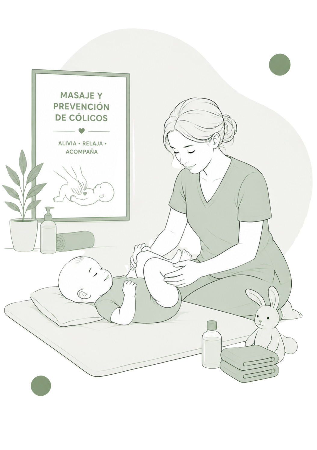 Cólicos del lactante: cómo acompañar a tu bebé