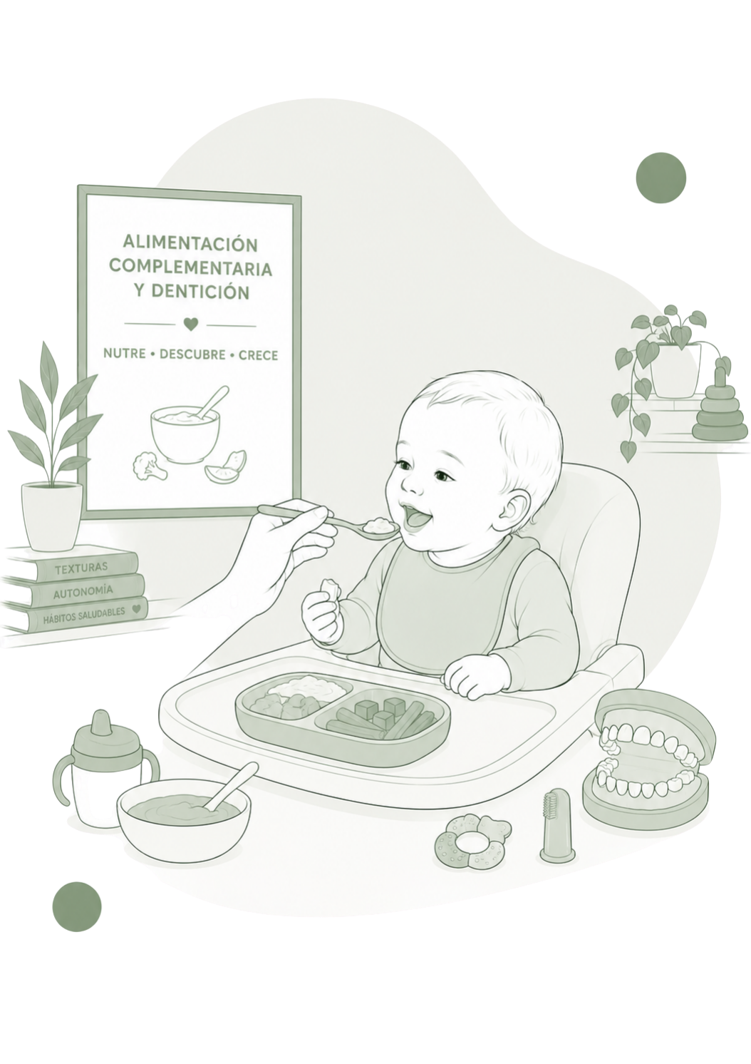 Alimentación complementaria y dentición