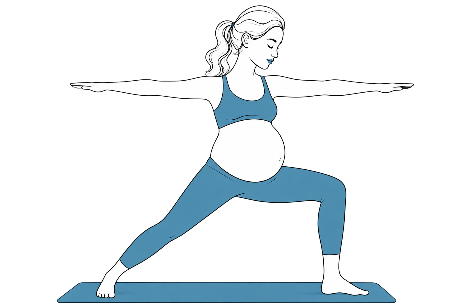 Gimnasia prenatal durante el embarazo